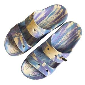 Crocs Classic Marbled Sandals